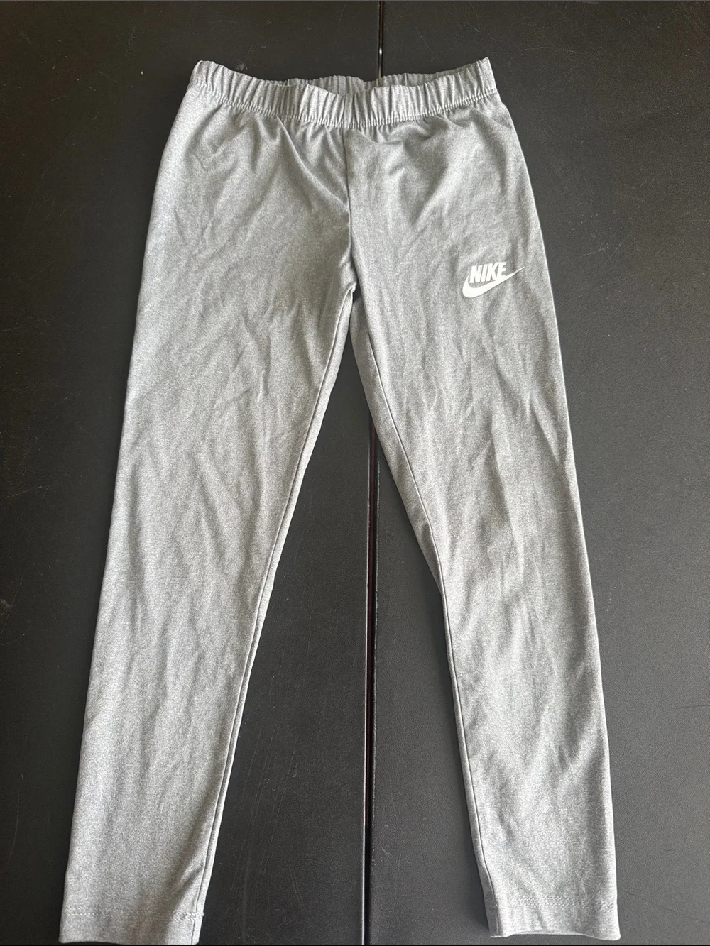 Nike Girls Gray Performance Leggings